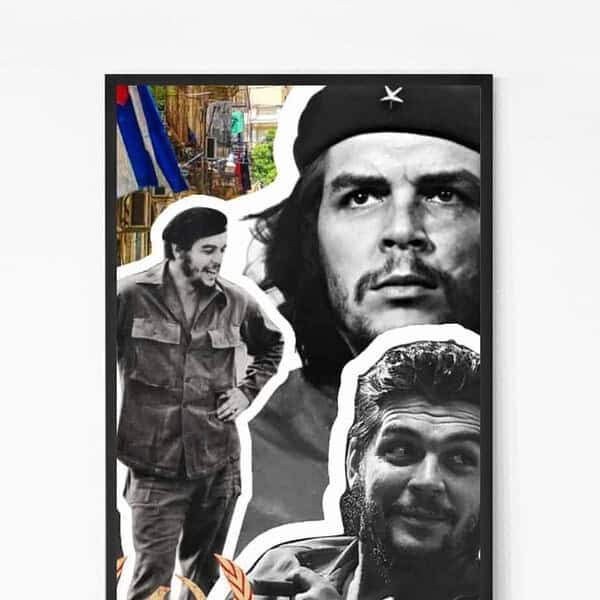 Che Guevara Black And White Art