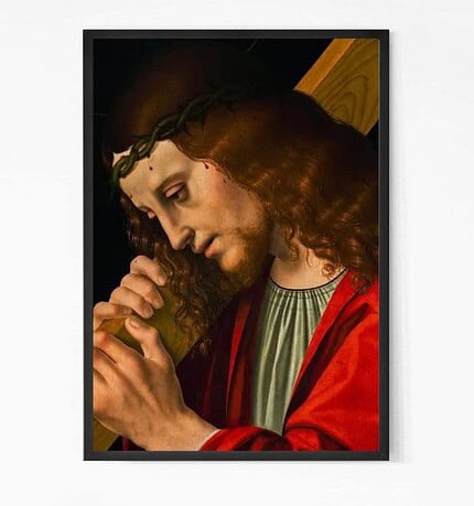 Christ Carrying The Cross Wall Art2