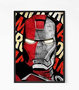 Coimc Iron Man Wall Art