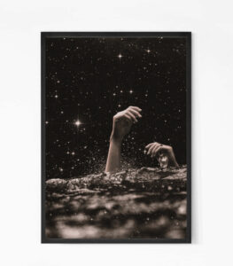 Drowning Cosmic Sea Wall Art