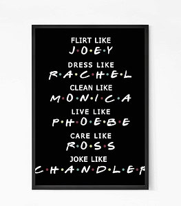 Friends TV Series Wall Art