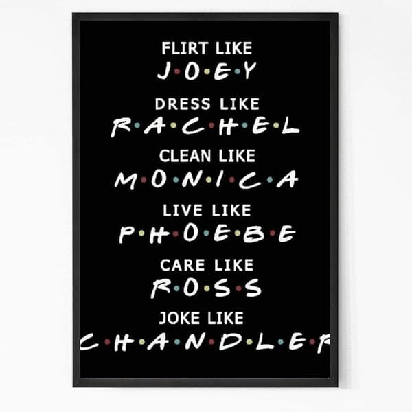 Friends TV Series Wall Art