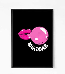 Funky Lips Wall Art