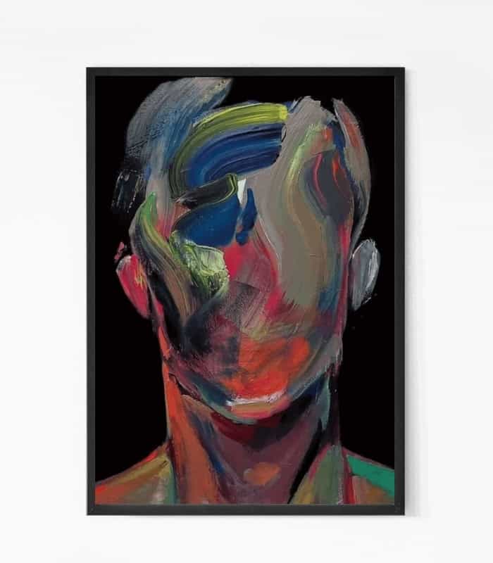 Hand painted Face Wall Art