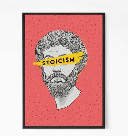 Inspirational Stoicism Wall Art