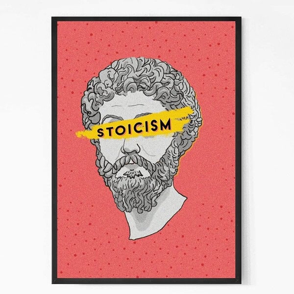 Inspirational Stoicism Wall Art