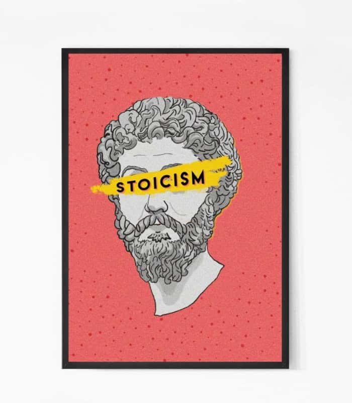 Inspirational Stoicism Wall Art
