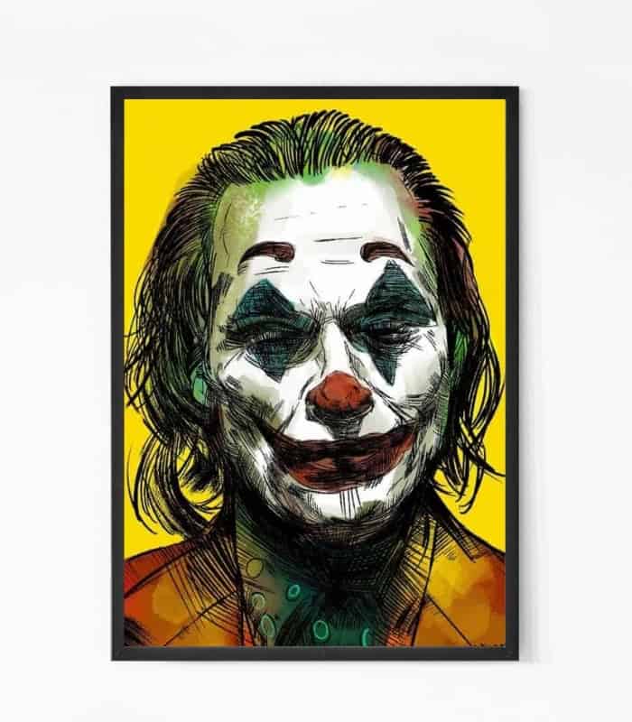 Joker wall art canvas