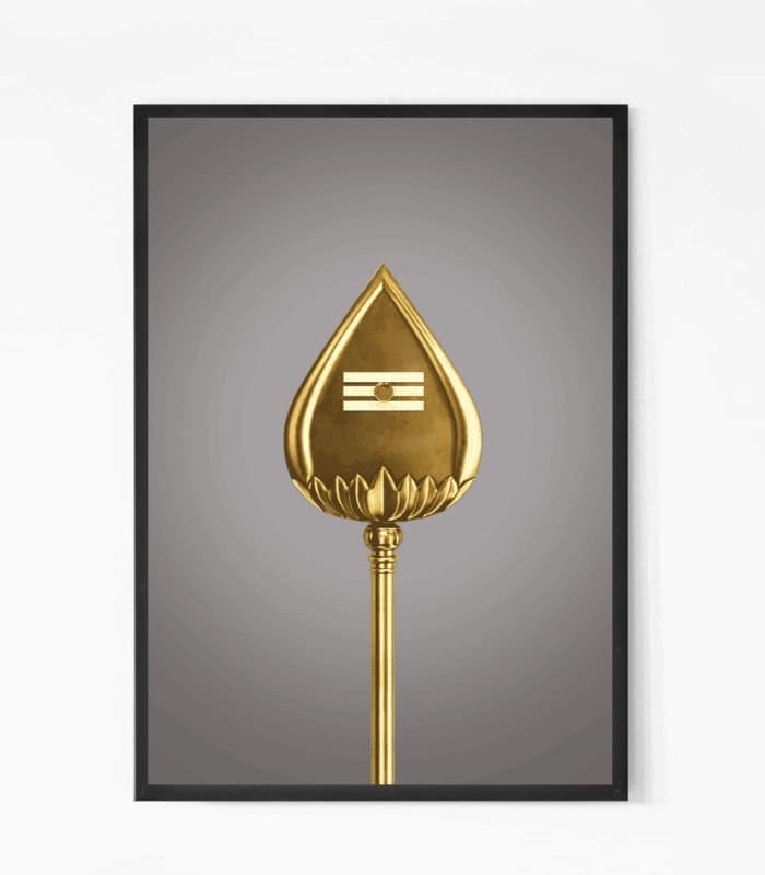 Lord Murugan Vel Spiritual Wall Art