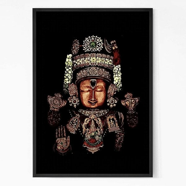 Lord Tirupati Balaji Wall Art