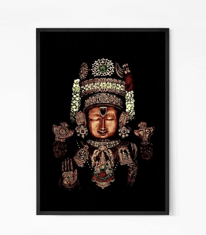 Lord Tirupati Balaji Wall Art