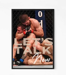 MMA Khabib Nurmagomedov FIGHT Wall Art