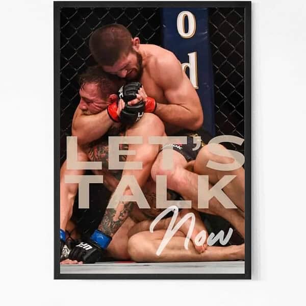 MMA Khabib Nurmagomedov FIGHT Wall Art
