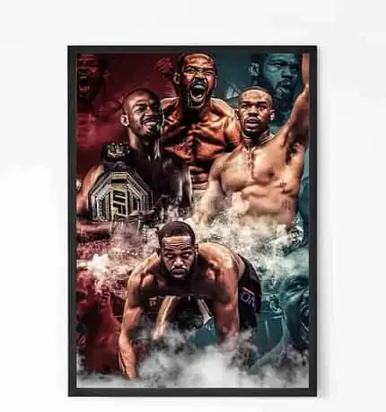 MMA Legend Jon Jones Wall Art