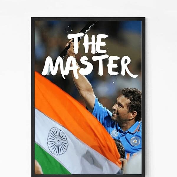 Master Sachin Tendulkar Wall art
