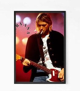 Nirvana Kurt Cobain Wall Art
