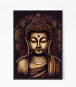 Peaceful Buddha Wall Art