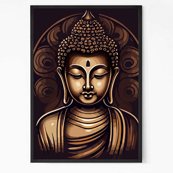 Peaceful Buddha Wall Art