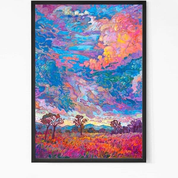 Whispering Skies at Dusk Art
