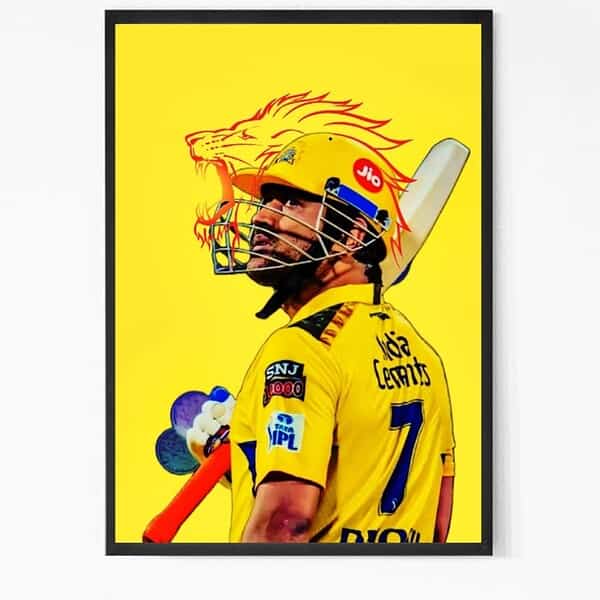 Buy Thala For a Reason Dhoni Wall Art