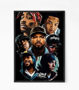 Rapper Ice cube Wall art