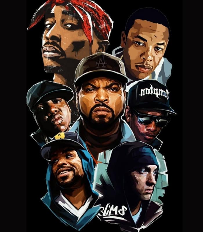 Rapper Ice cube Wall art