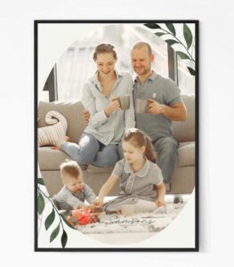 Beautiful Family Photo Wall Art