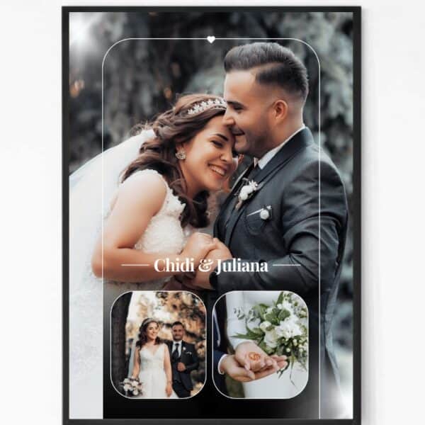 Wedding Moment Focus Photo Frame