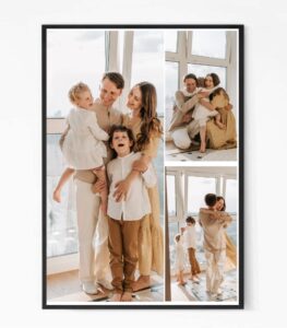 Custom Framed Family Collage Photo