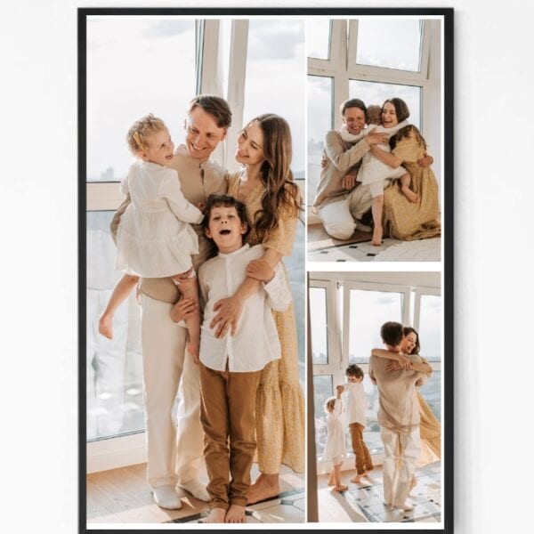 Custom Framed Family Collage Photo