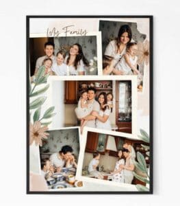 Framing Memories Family Collage Frame Wall Phop