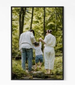 Fullscape Framed Family Photo