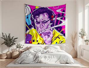 Buy Dope Elon Musk Tapestry Wall Art