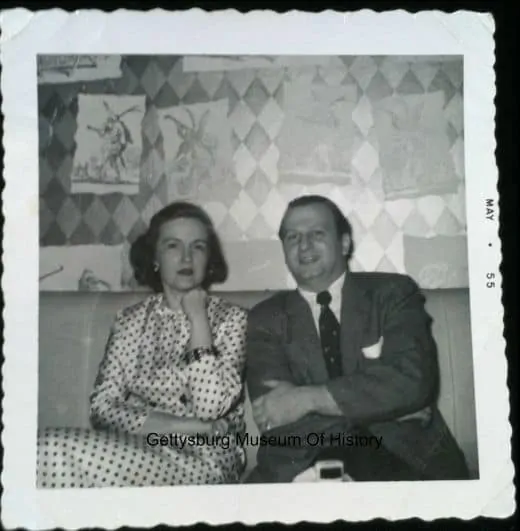 Jack Ruby's Personally Owned Unpublished Original Snapshot With Stripper From His Club