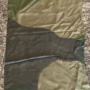 Original WWII German Paratrooper Camouflage Parachute Piece Brought Home By A U.S. Veteran Certified