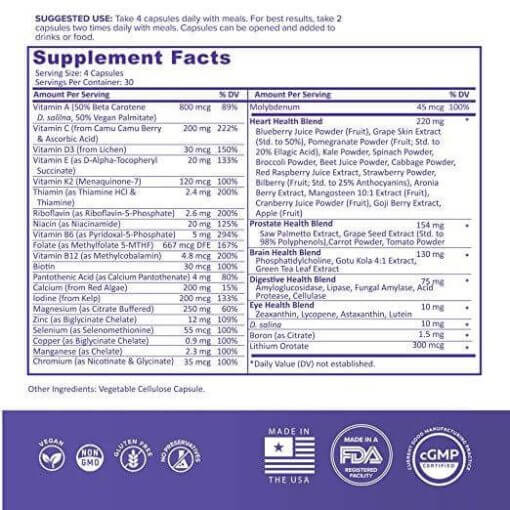 Whole Food Multivitamin for Men - Image 7