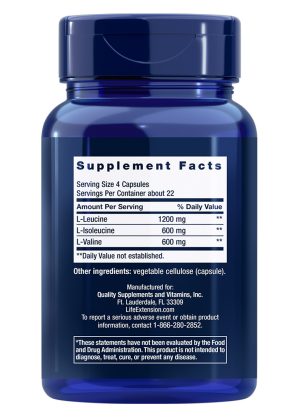 Branched Chain Amino Acids by Life Extension