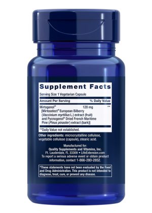 Eye Pressure Support with Mirtogenol Helps safeguard ocular health