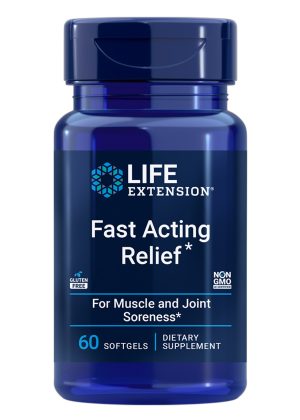 Fast Acting Relief Quick relief for discomfort in bones, joints & muscles