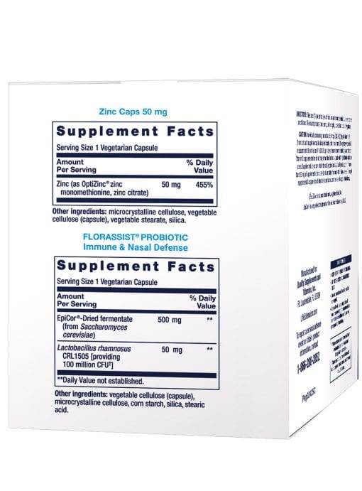 Immune Packs with Vitamin C & D, Zinc and Probiotic Immune health support, multi-nutrient, convenient daily packaging