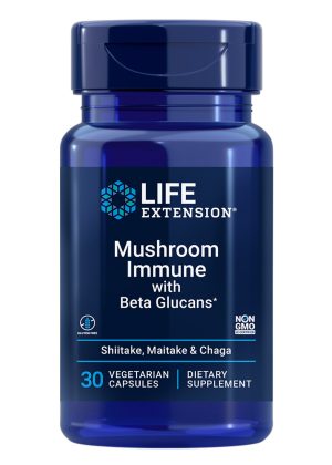 Mushroom Immune with Beta Glucans Promotes a balanced, healthy immune response