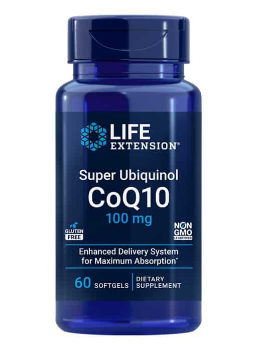 Super Ubiquinol CoQ10 Heart health, cell energy, oxidative stress defense