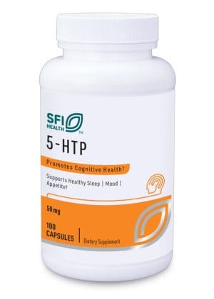 SFI Health 5-HTP 50mg - Supplement from Griffonia simplicifolia for mood and sleep support.