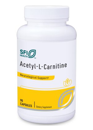 SFI Health Acetyl-L-Carnitine - 500mg ALCAR supplement for brain and nerve function support.