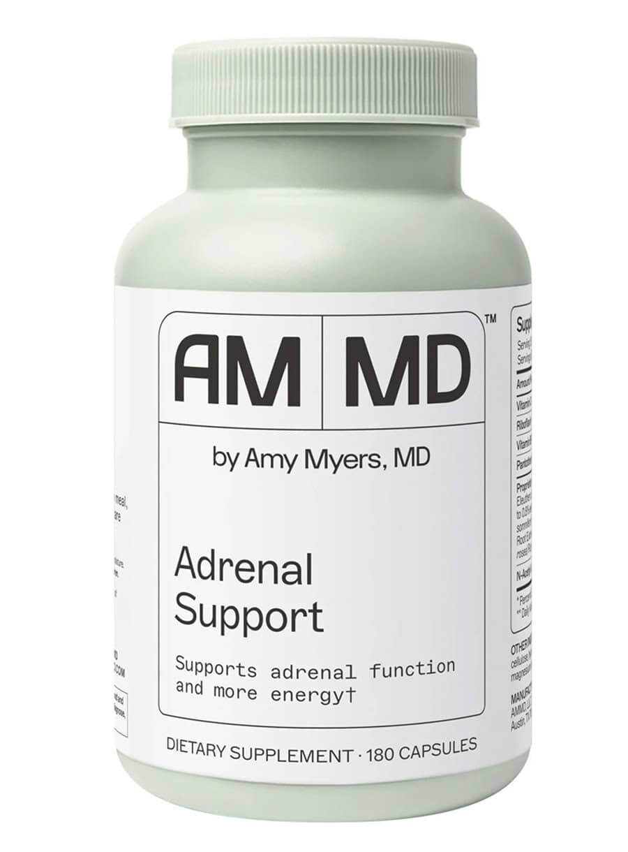 Adrenal Support Contains micronutrient-building blocks of adrenal hormones to promote a balanced stress response
