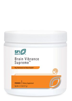 Brain Vibrance Supreme - A powder blend with Phosphatidylserine and Acetyl-L-Carnitine for cognitive support.
