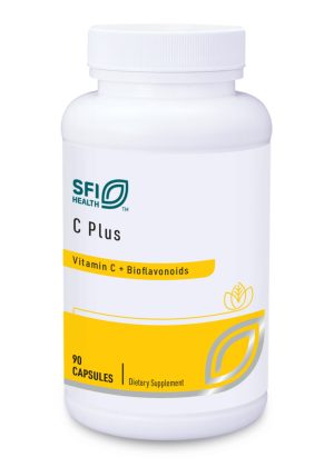 SFI Health C Plus - High-potency Vitamin C with citrus bioflavonoids for immune and antioxidant support.
