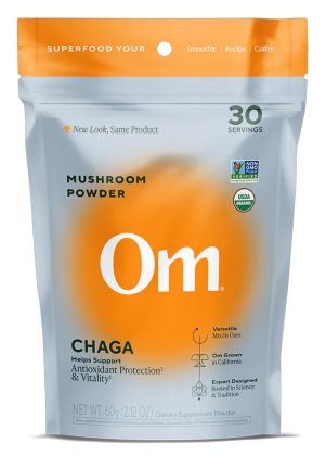 Chaga Organic Mushroom Powder Helps support antioxidant protection & vitality