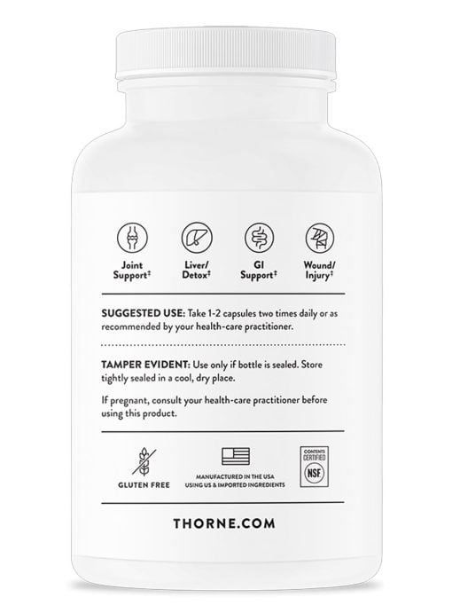 Thorne Meriva 500-SF - High-absorption, soy-free curcumin phytosome for joint and inflammation support.