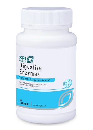 Digestive Enzymes - A microbial-based enzyme blend for protein, fat, and carb digestion.